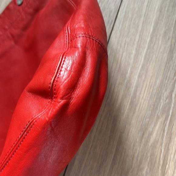 🎉🎉RUDSAK Leather Red Tote Bag - Picture 6 of 13